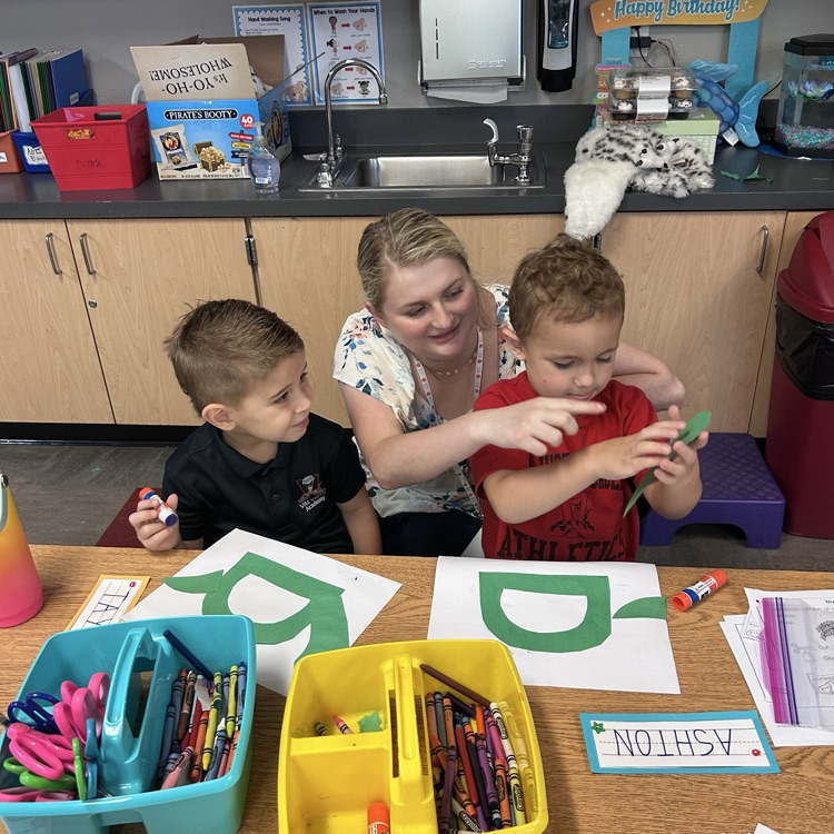 ms. Ellie with students 