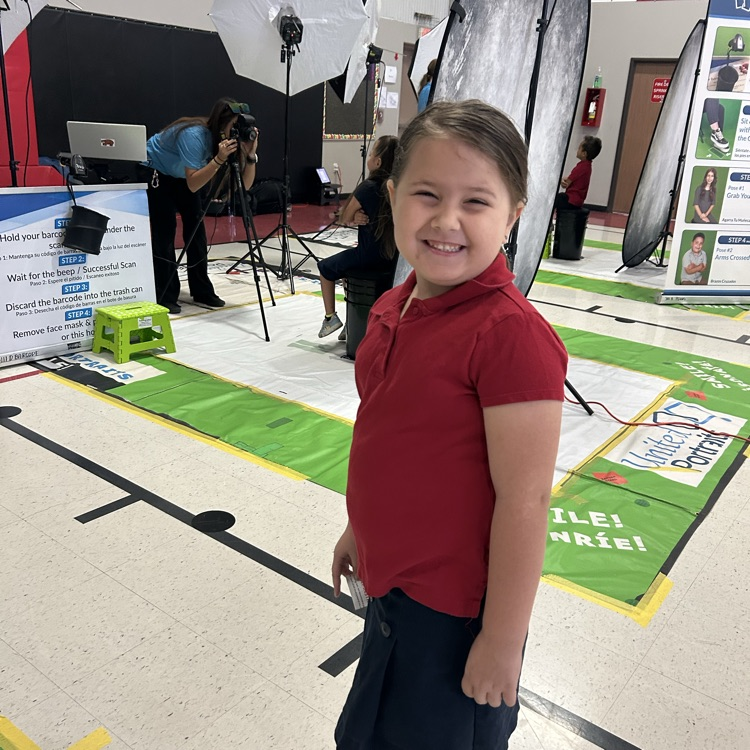 child on picture day 