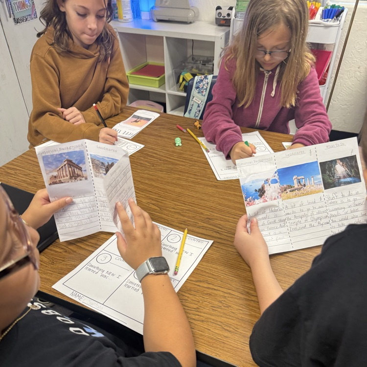 fifth grade group project 