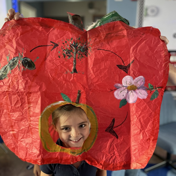 child with Apple project