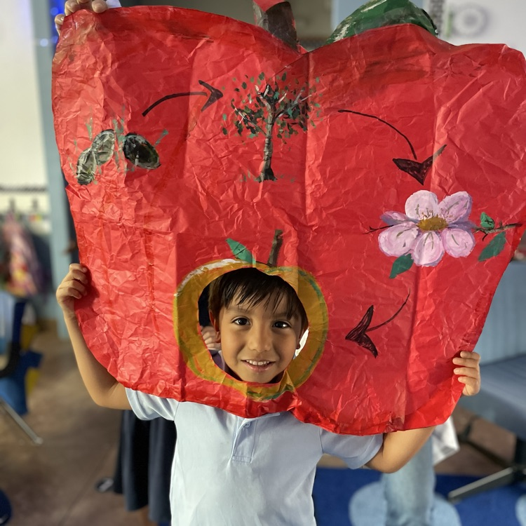 child with Apple project