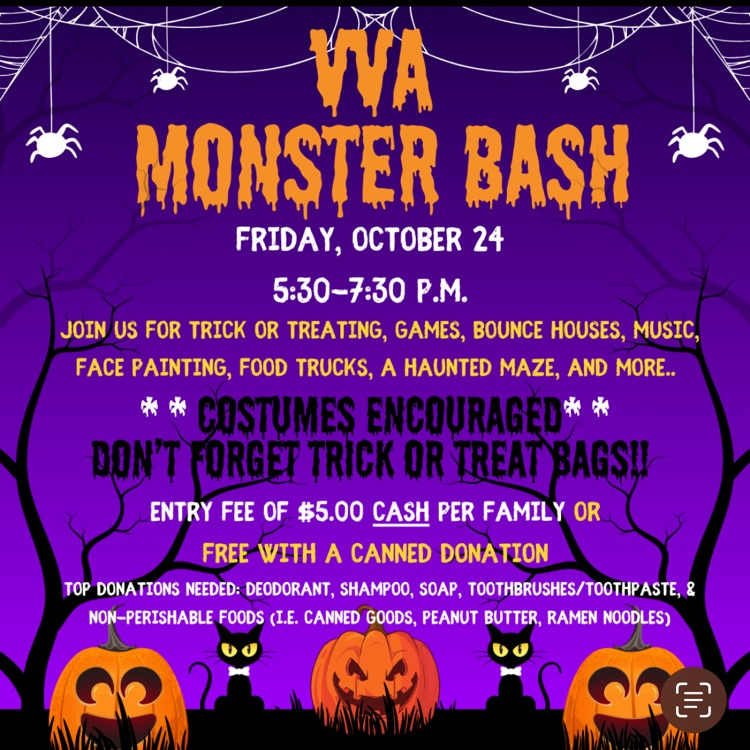 monster bash poster