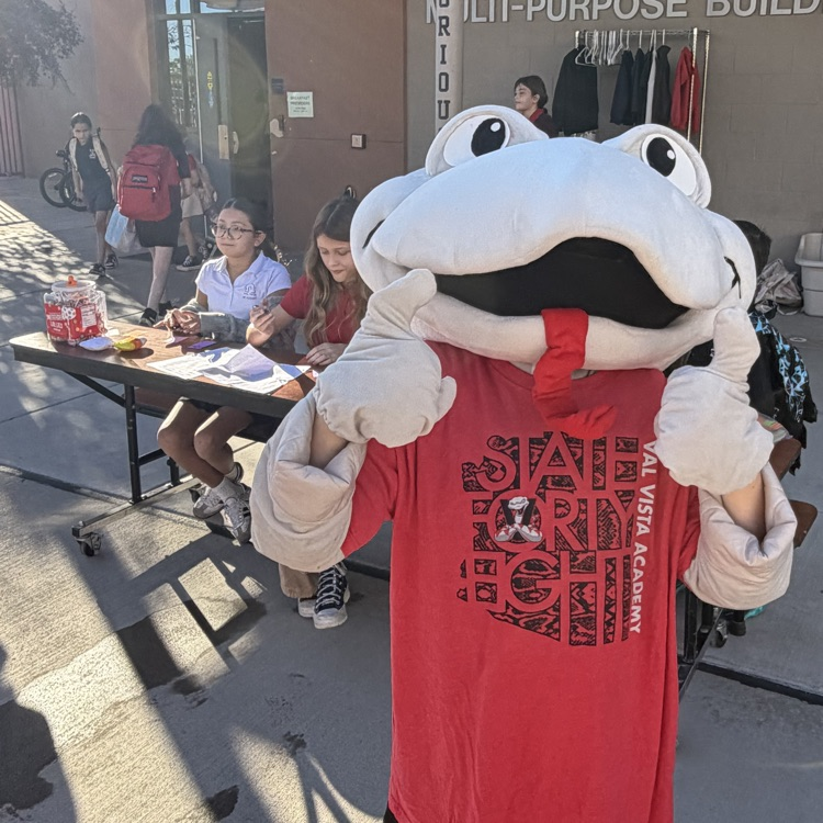 viper mascot giving thumbs up