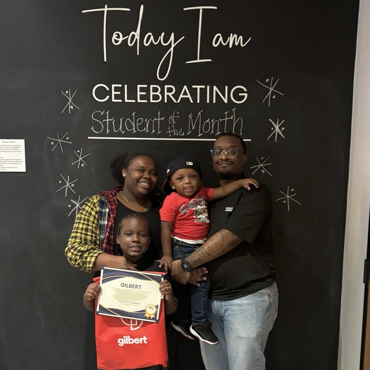 student with his family