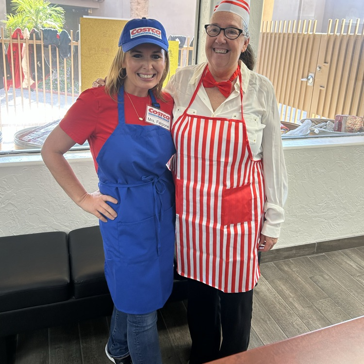 teachers in costumes