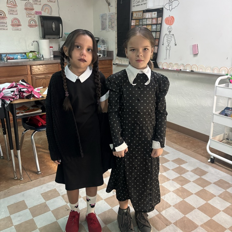 Girls as Wednesday Adams