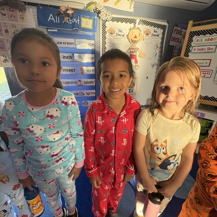 kids in pajamas