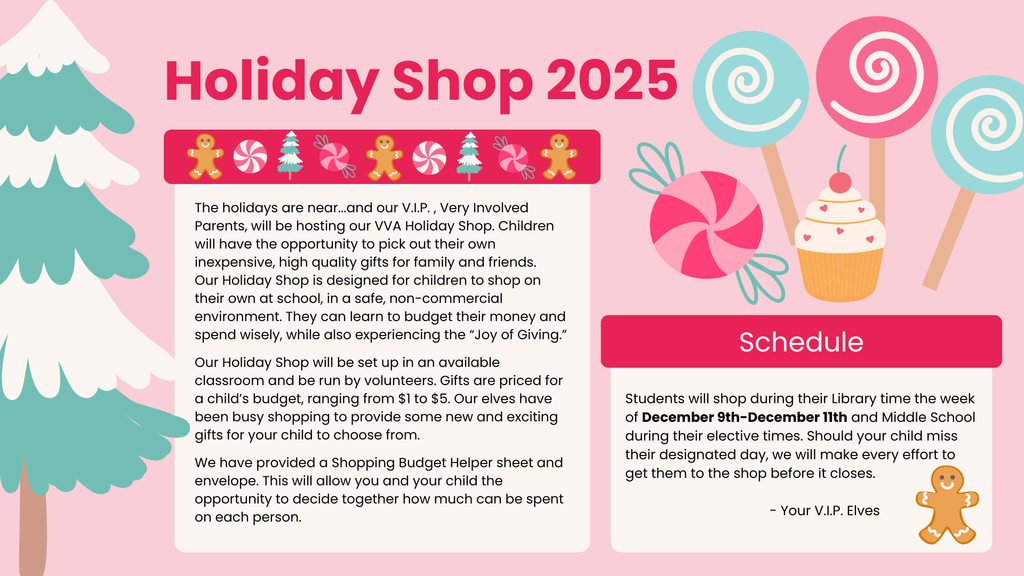 holiday shop inforgraphic