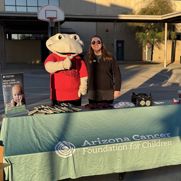 AZ cancer foundation with a snake