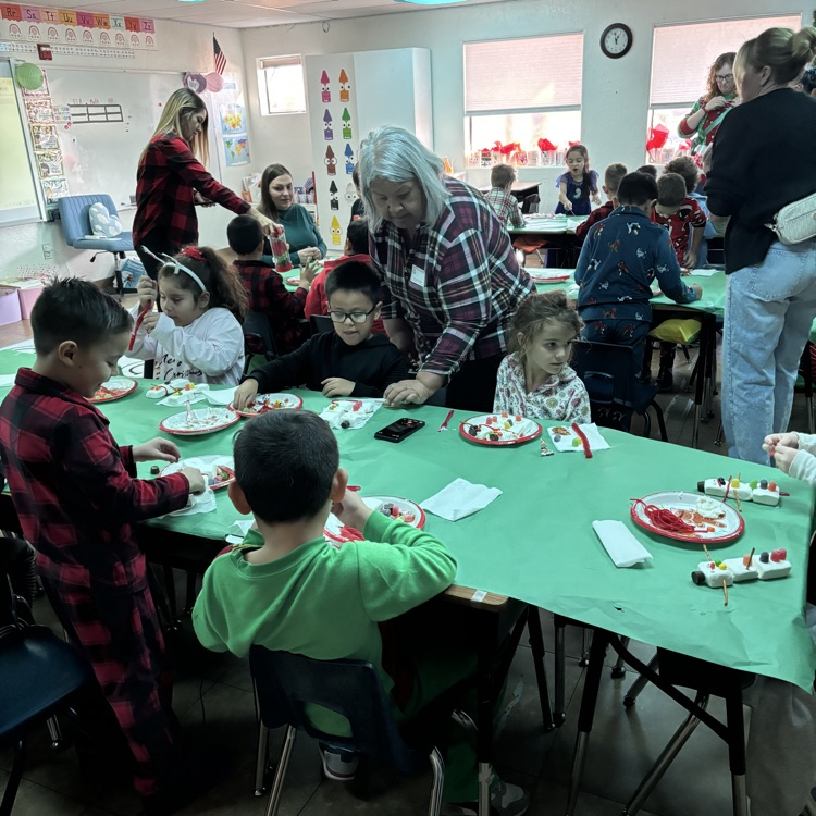 kids making cookies