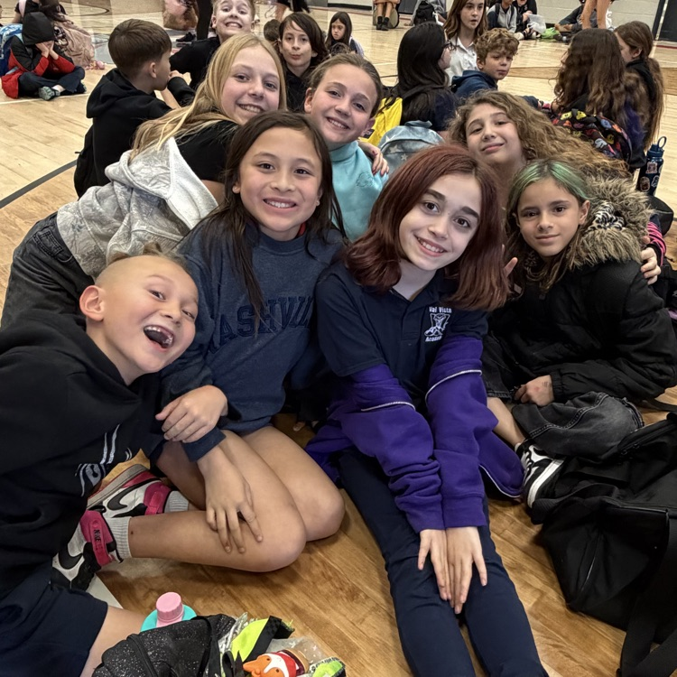 kids smiling in the gym