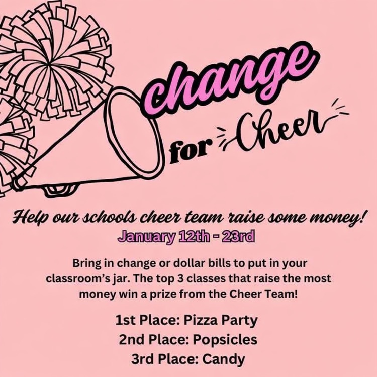 change for cheer fundraiser