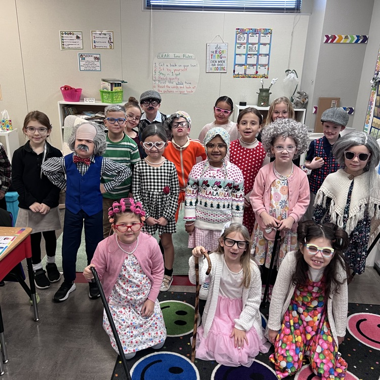 kids dressed as old people