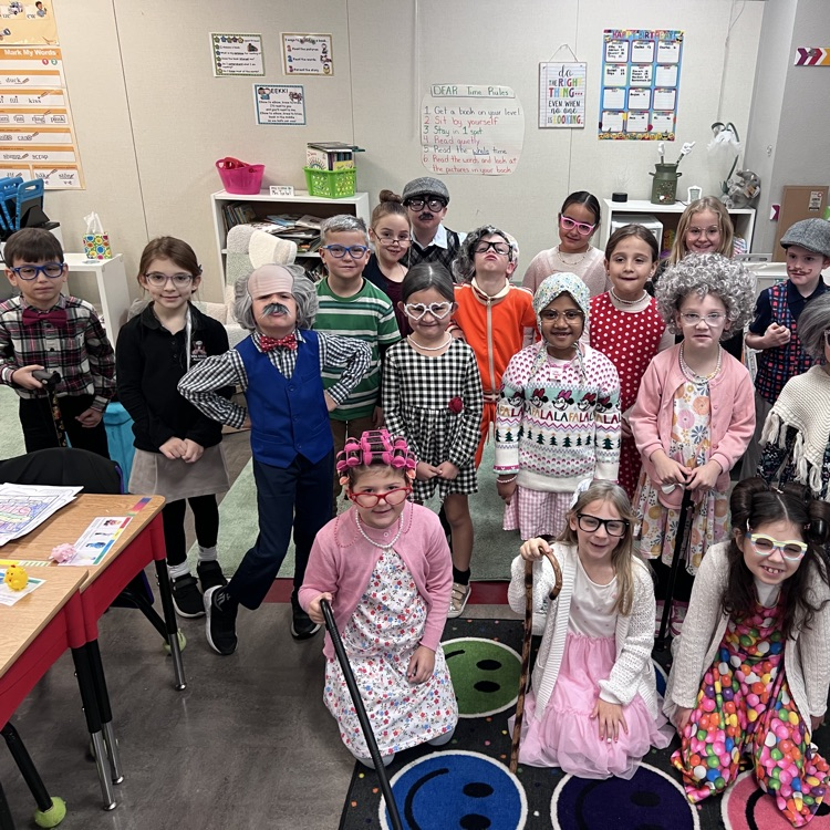 kids dressed as old people