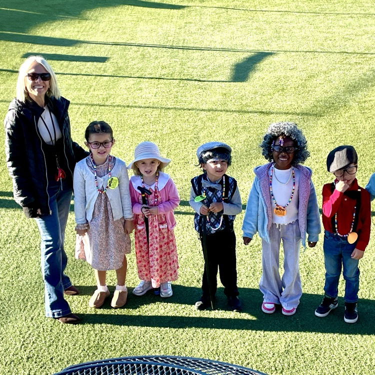 teacher with students