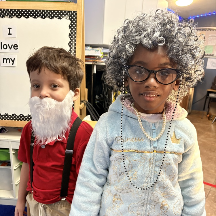 students in costumes