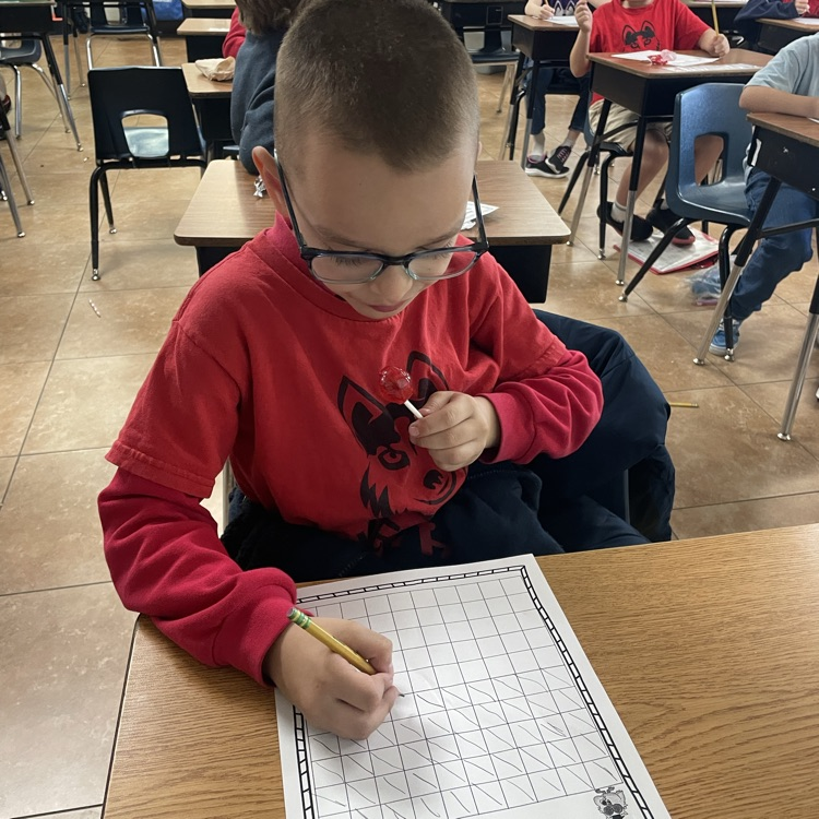 children with lollipop