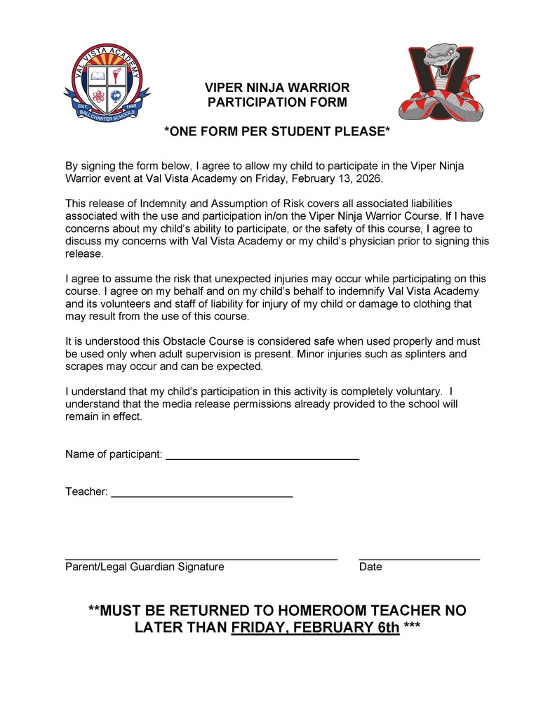 VNW permission sheet