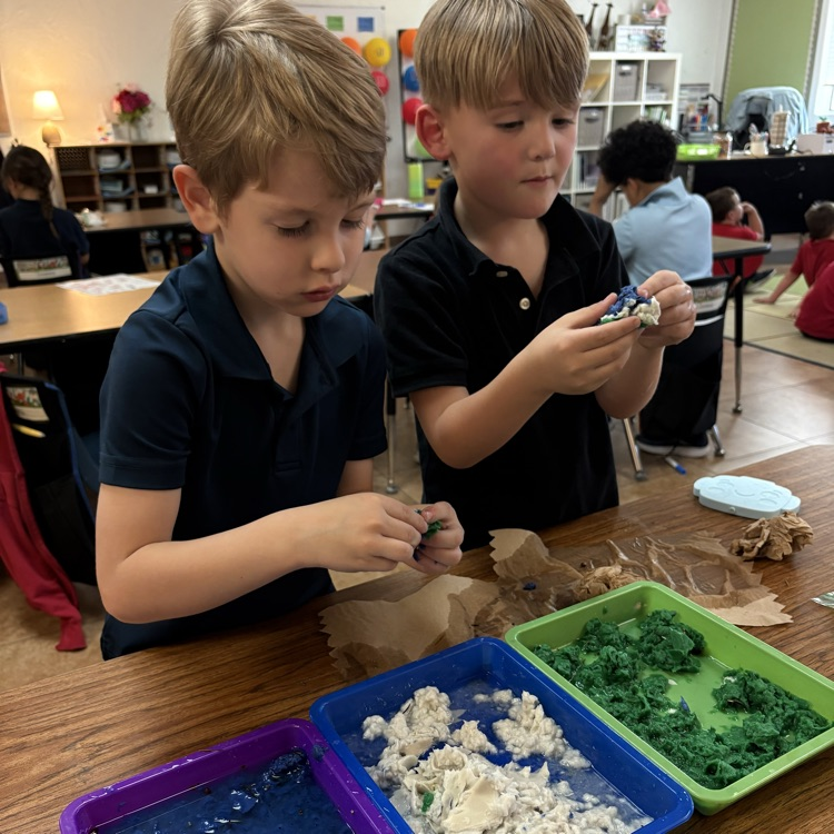 kids with craft