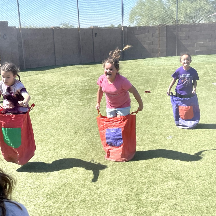 potato sack race