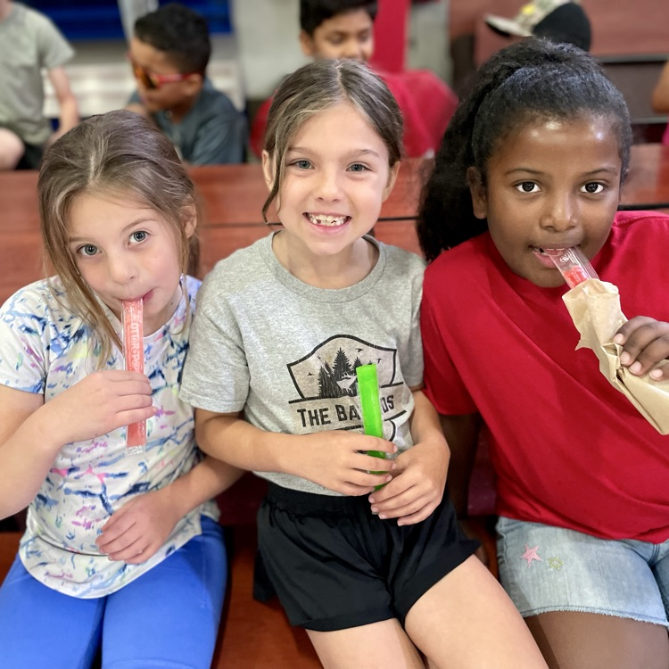 kids with popsicles