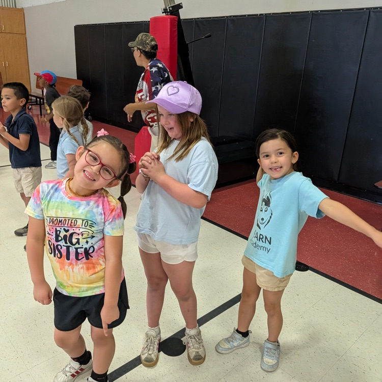 kids smiling
