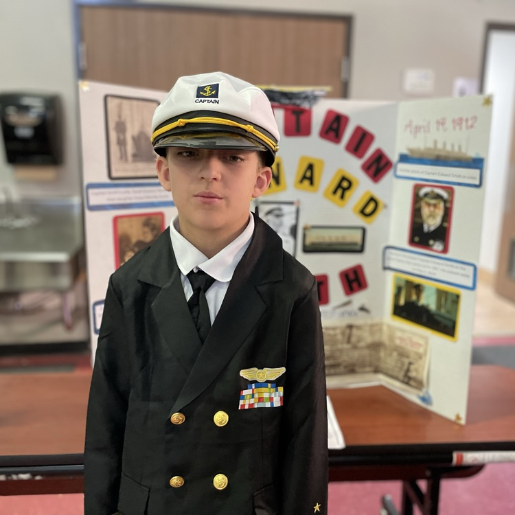 child presenting