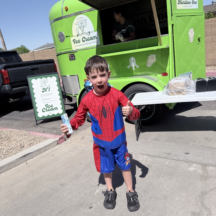 child with ice cream