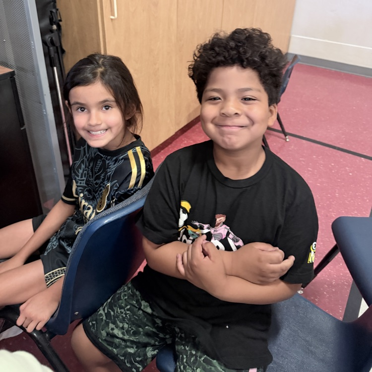 kids smiling