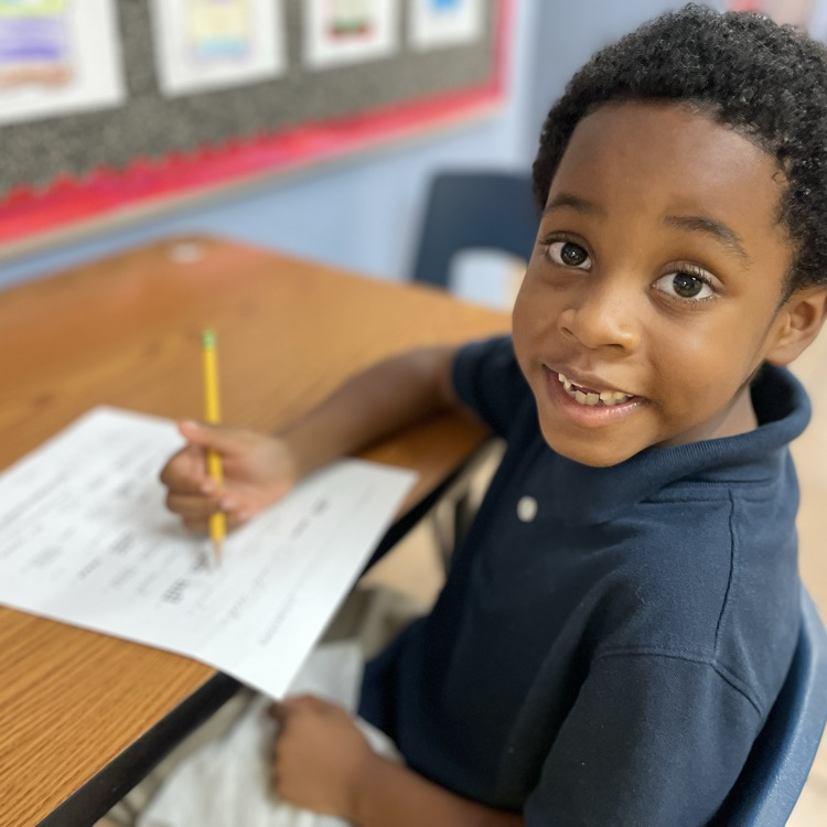 child smiling