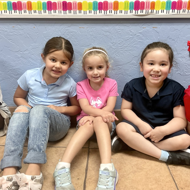 kids smiling