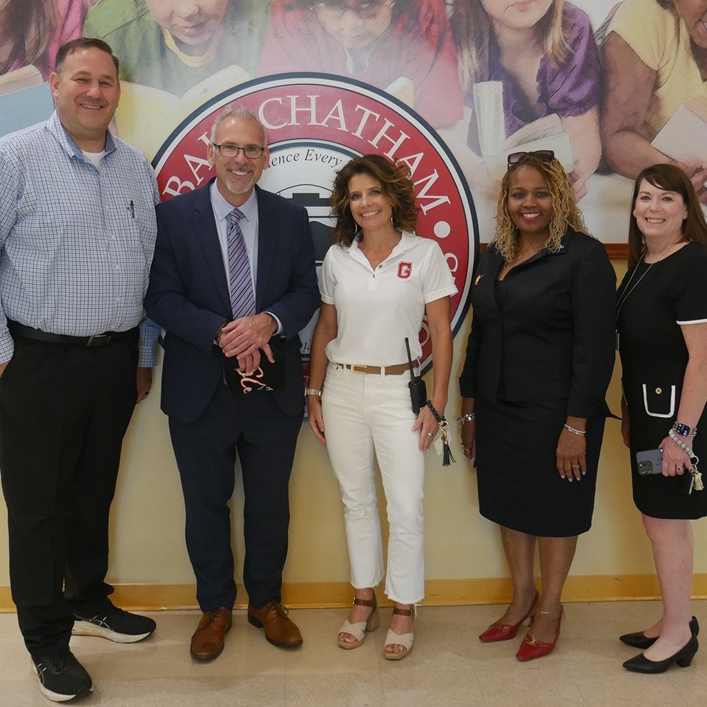 ISBE staff with Mr. Lund, Ms. Hermes and Dr. Lamon.