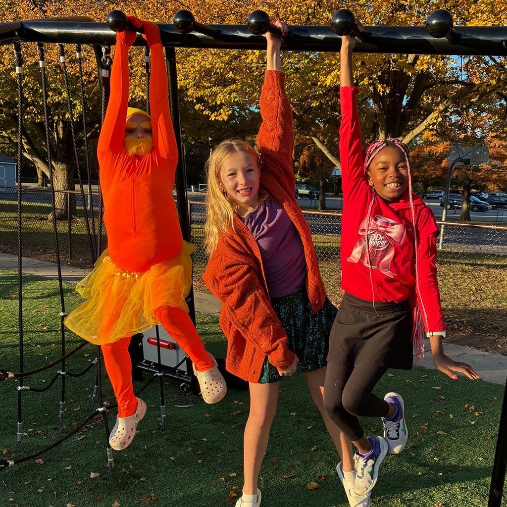 GIS students dressing up.