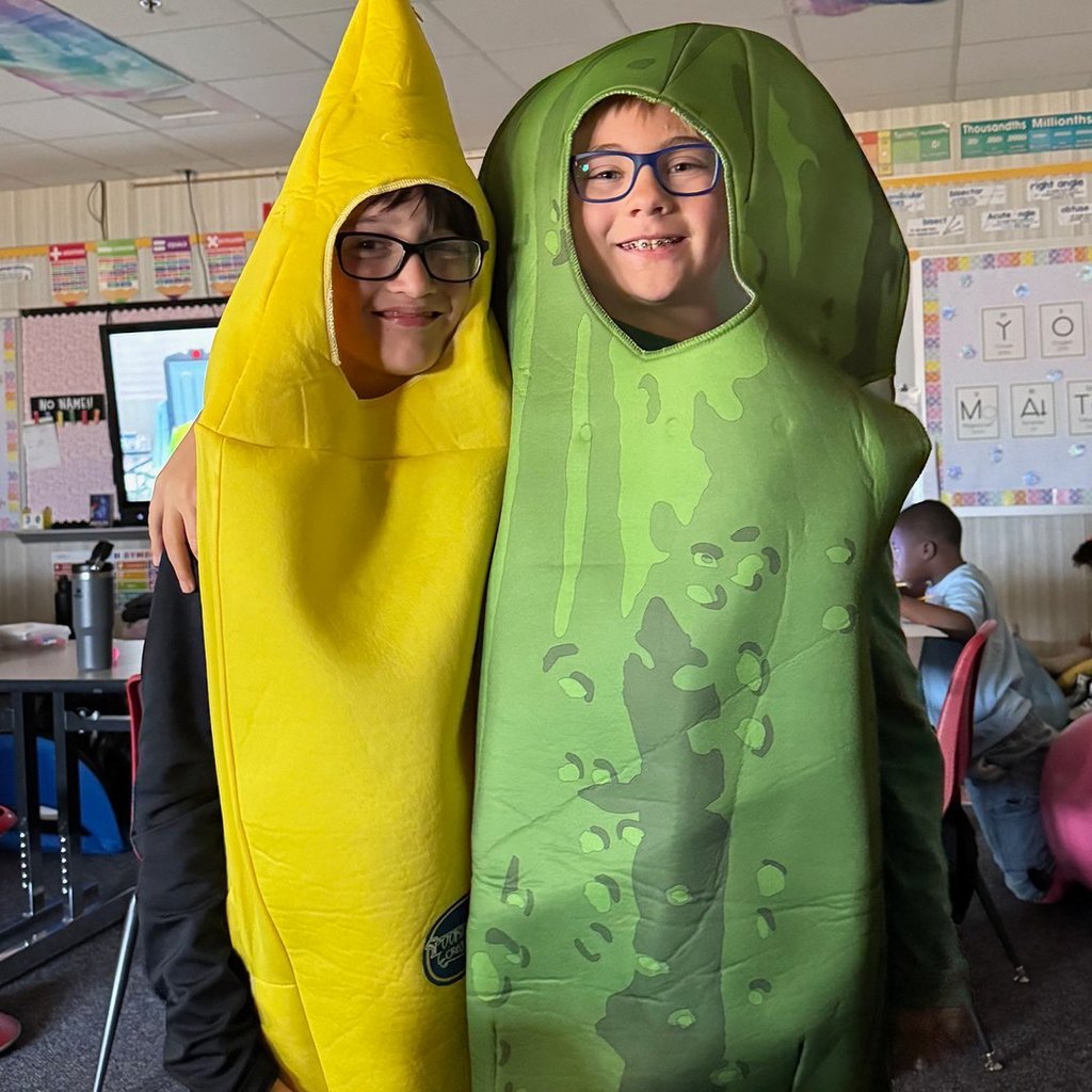 GIS students dressing up.