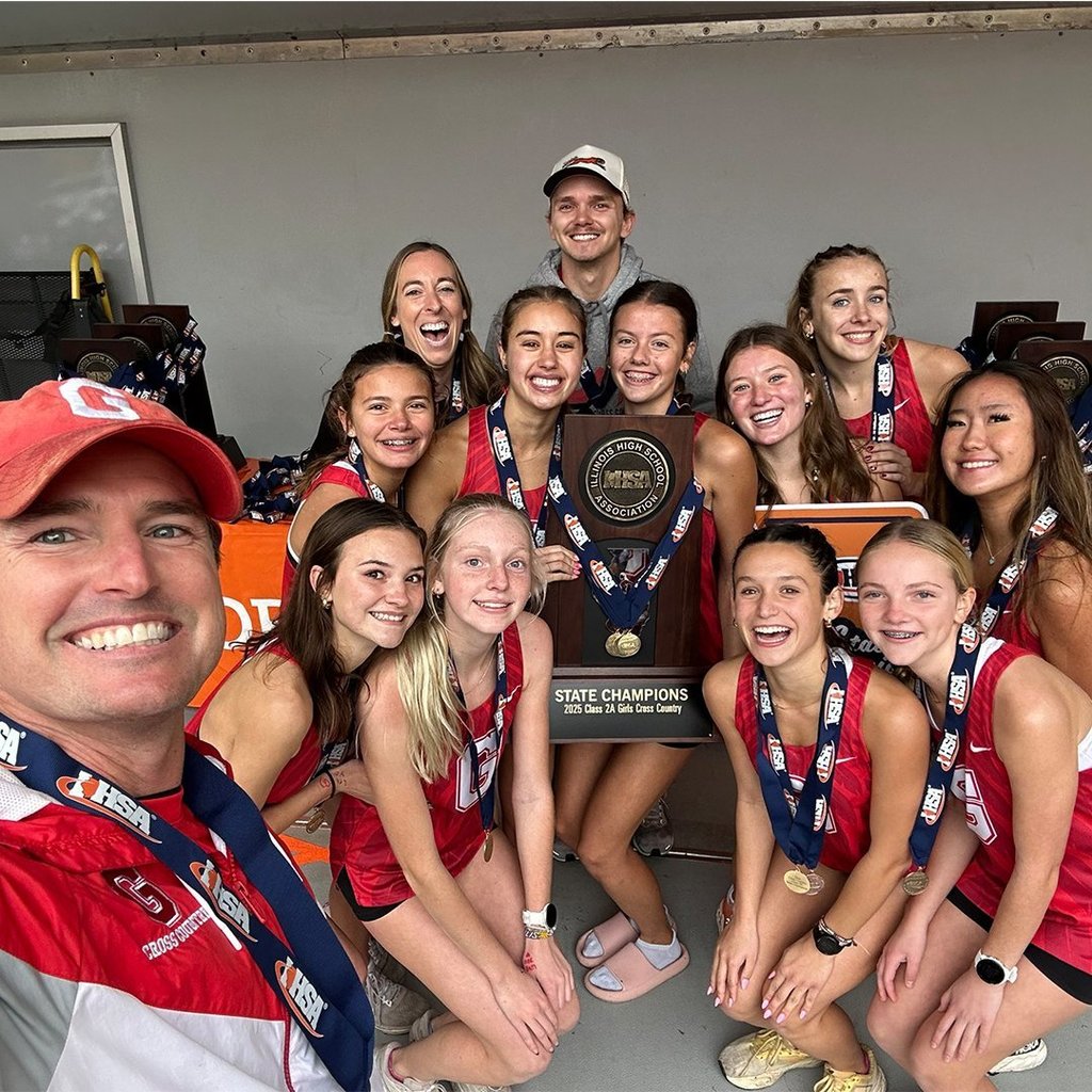 GHS girls XC wins its second state title in three years.