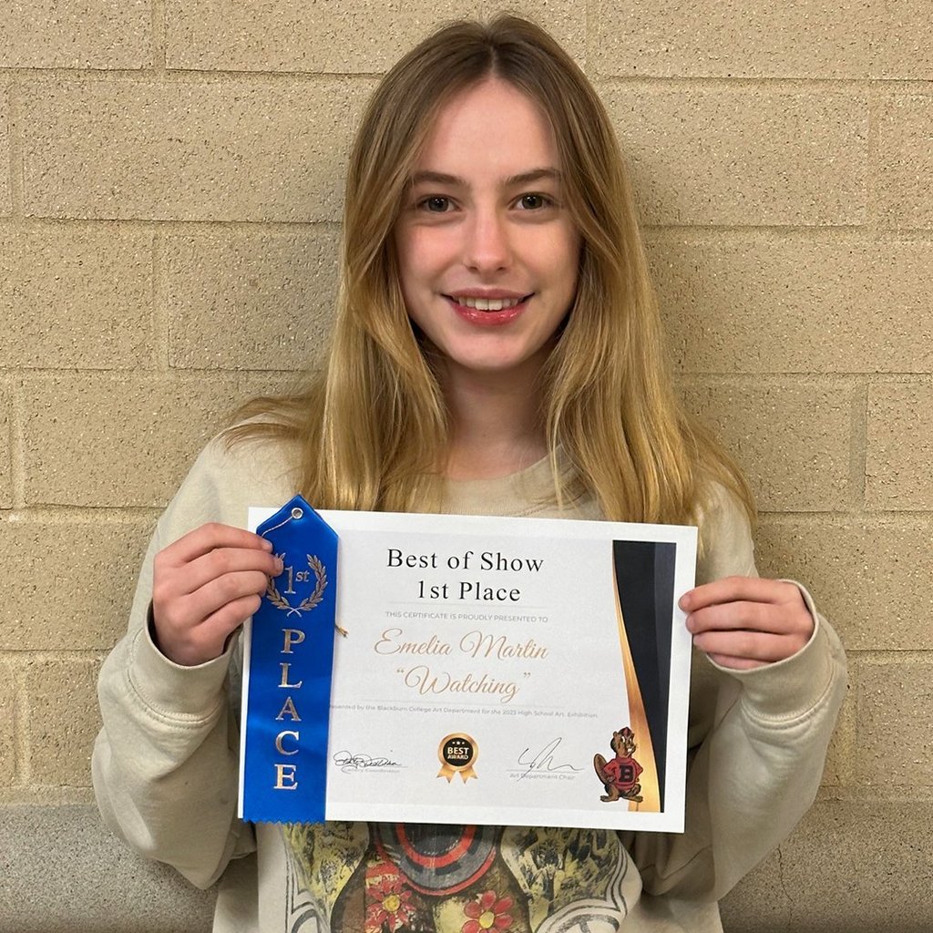 GHS student Emelia Martin