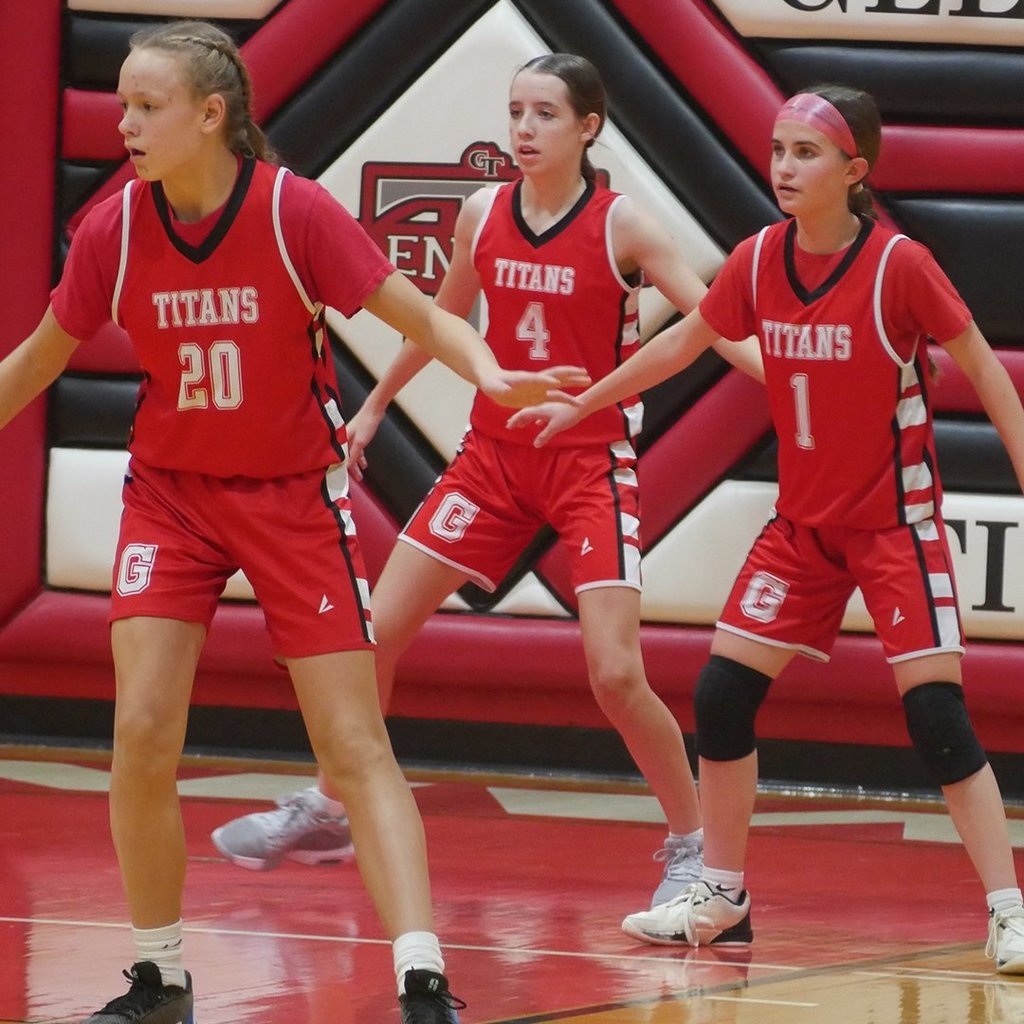 GMS 8th grade girls basketball Regional Champs