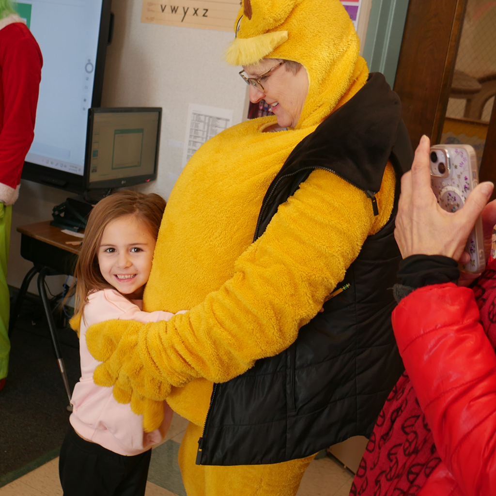 The Jane Hay Sales and Staging Team spread Holiday cheer to BES!