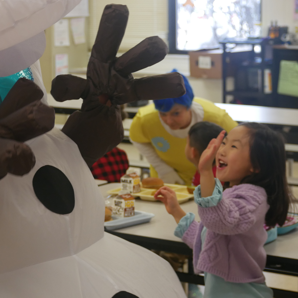 The Jane Hay Sales and Staging Team spread Holiday cheer to CES!