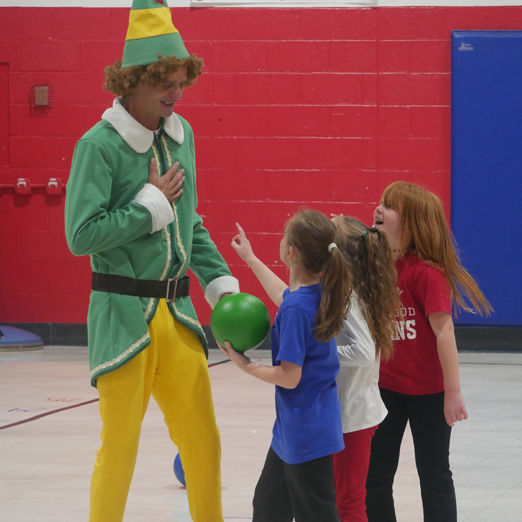 The Jane Hay Sales and Staging Team spread Holiday cheer to CES!