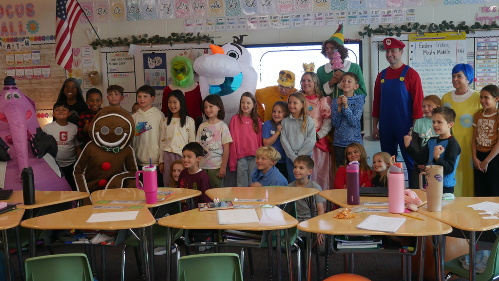 The Jane Hay Sales and Staging Team spread Holiday cheer across Ball-Chatham School District last week!