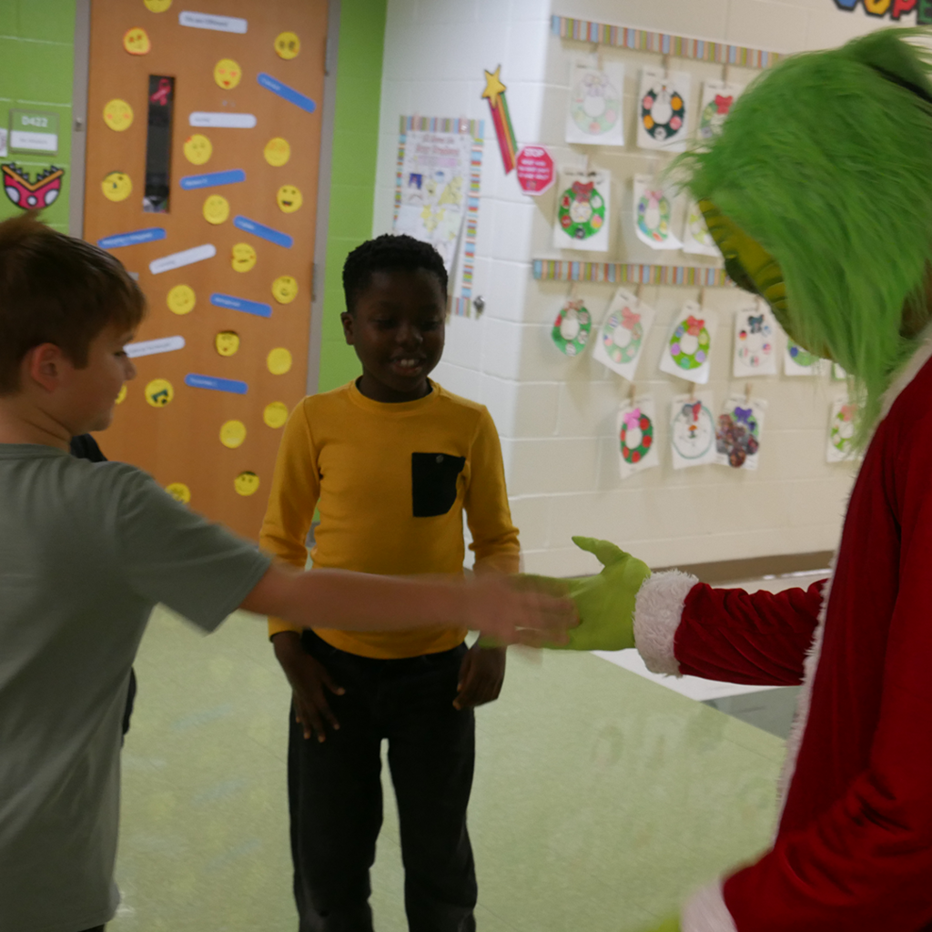 The Jane Hay Sales and Staging Team spread Holiday cheer across Ball-Chatham School District last week!
