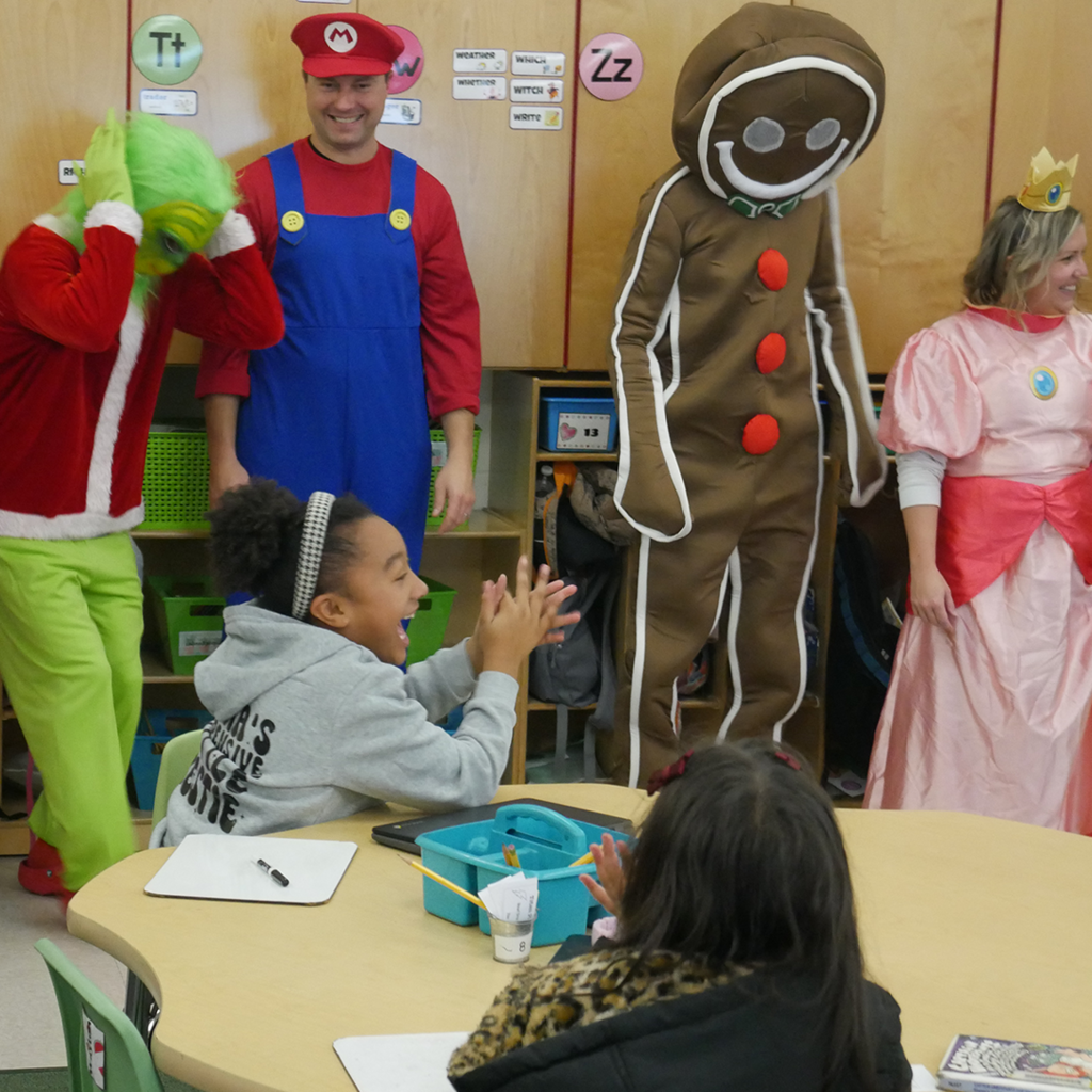 The Jane Hay Sales and Staging Team spread Holiday cheer across Ball-Chatham School District last week!