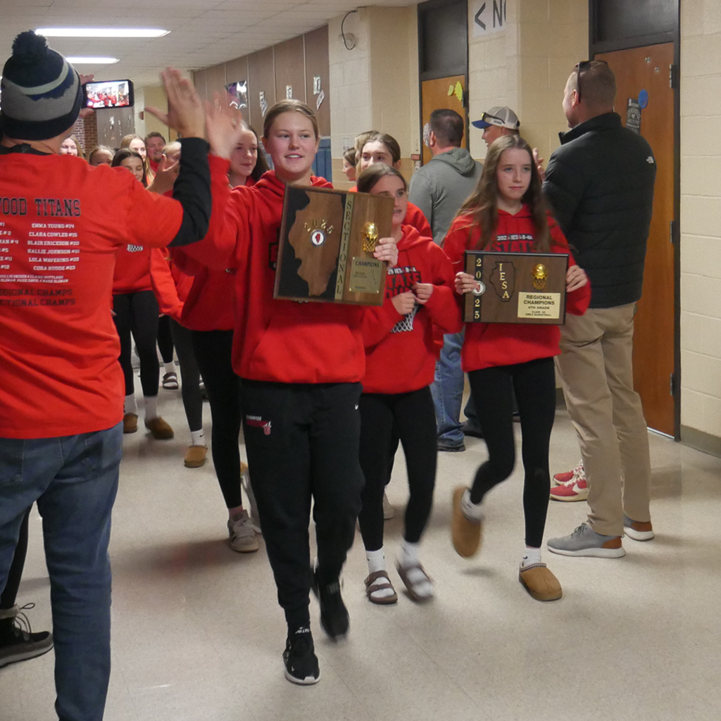 State Bound GMS 8th Grade girls basketball