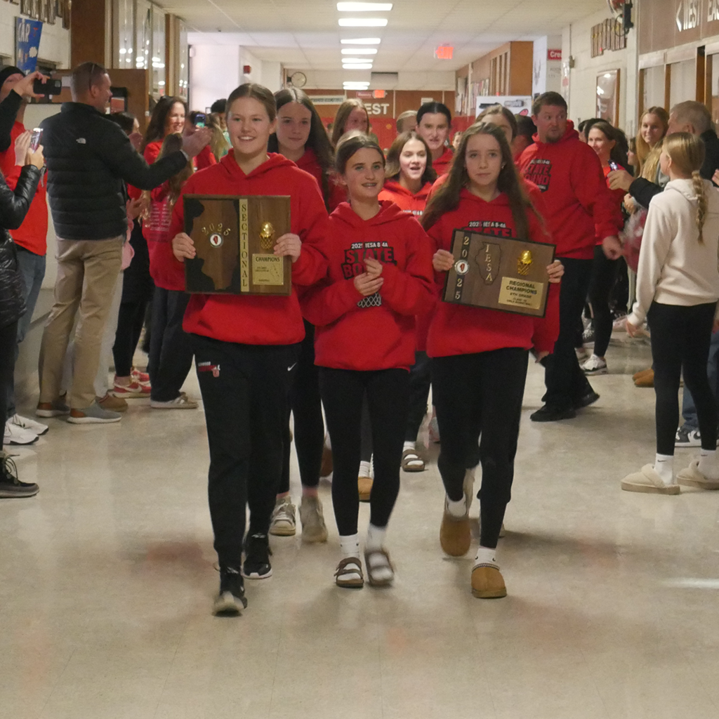 State Bound GMS 8th Grade girls basketball