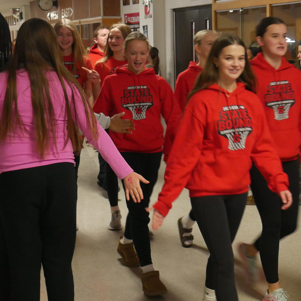 State Bound GMS 8th Grade girls basketball