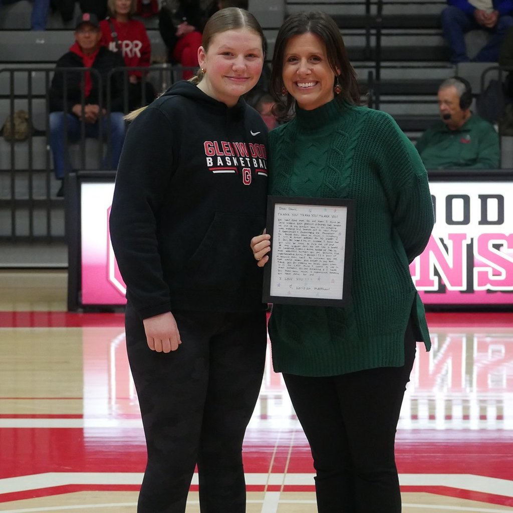 GHS girls basketball Staff Appreciation Night