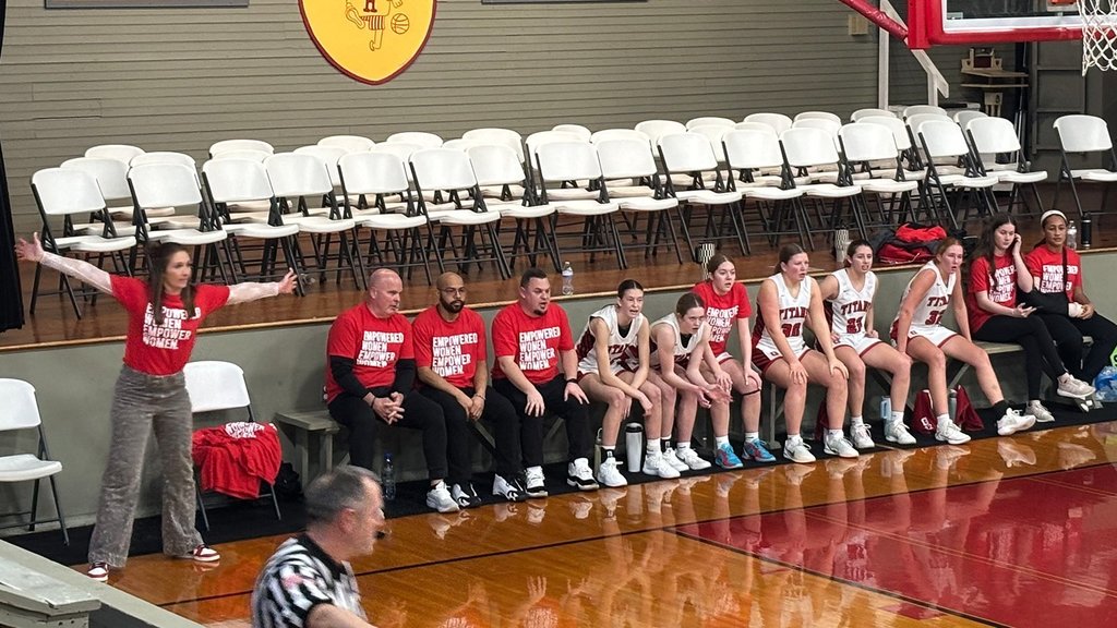 GHS girls basketball playing at the legendary Hoosiers Gym in Indiana