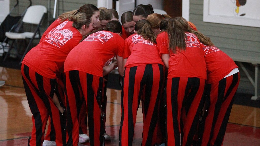 GHS girls basketball playing at the legendary Hoosiers Gym in Indiana