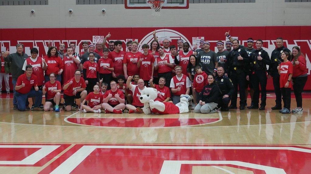 Chatham Chargers vs Chatham PD basketball scrimmage